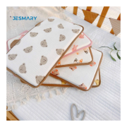 Gối cao su non vải xô hình tai thú đáng yêu